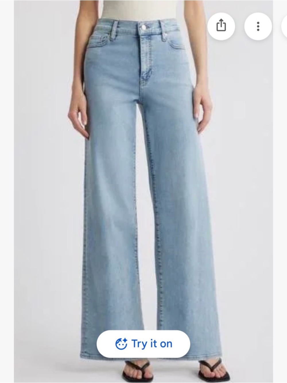 Frame Denim Wide-Leg Jeans
